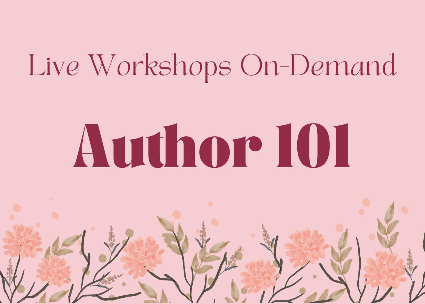 Author 101