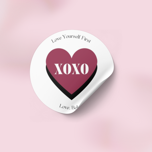 XOXO Love, Bekah Sticker