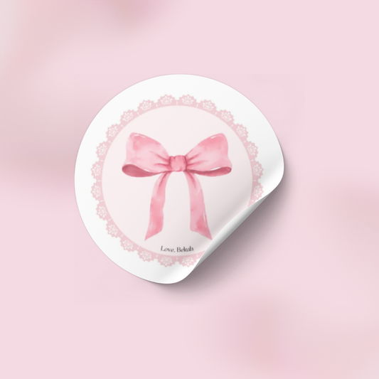 Pink Ribbon Club Sticker