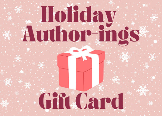 Holiday Author-ings Gift Card