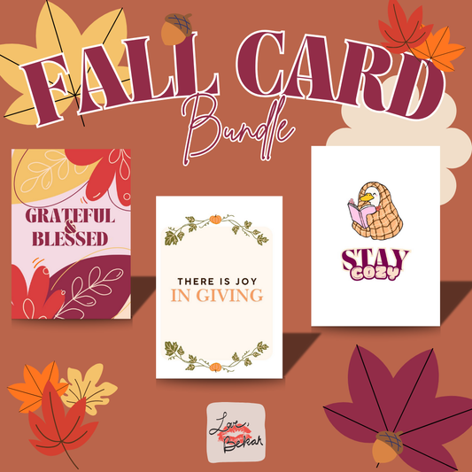 Fall Card Bundle